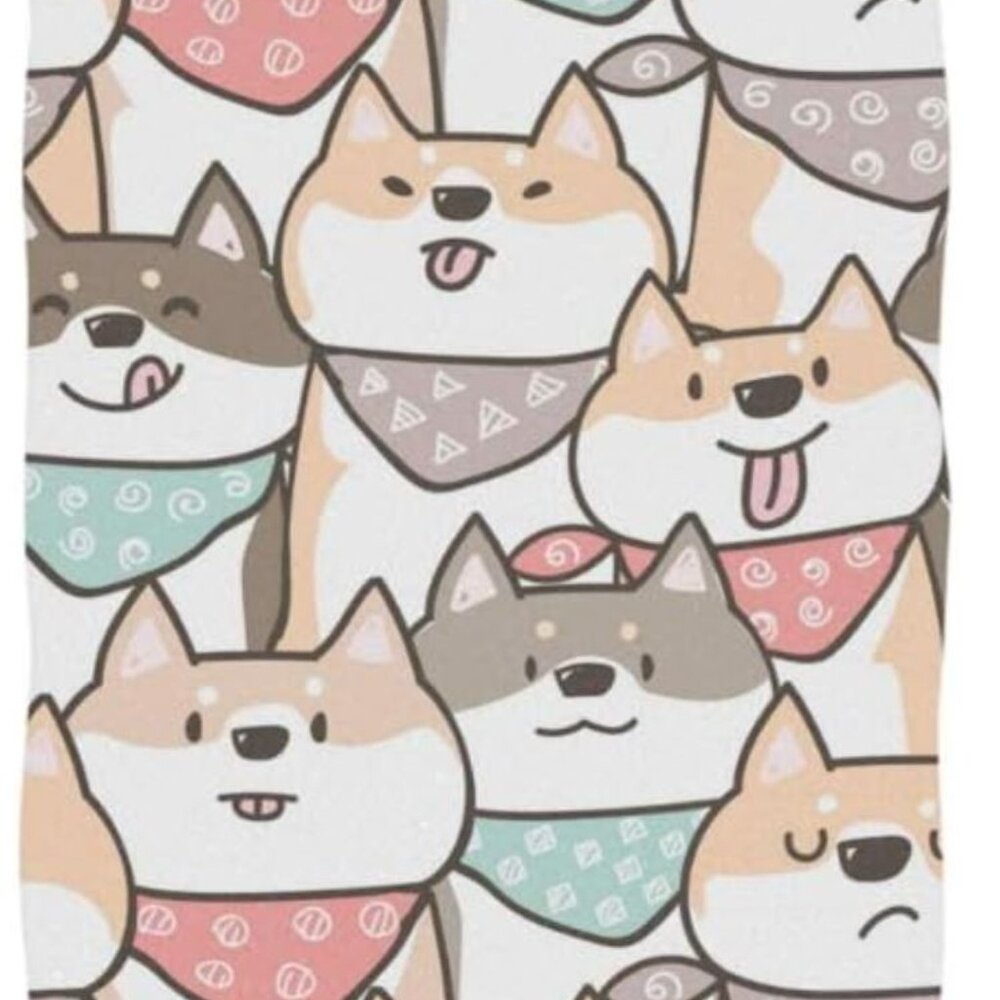 New- Senya Cartoon Cute Dog Hand Towel, 30"x15"